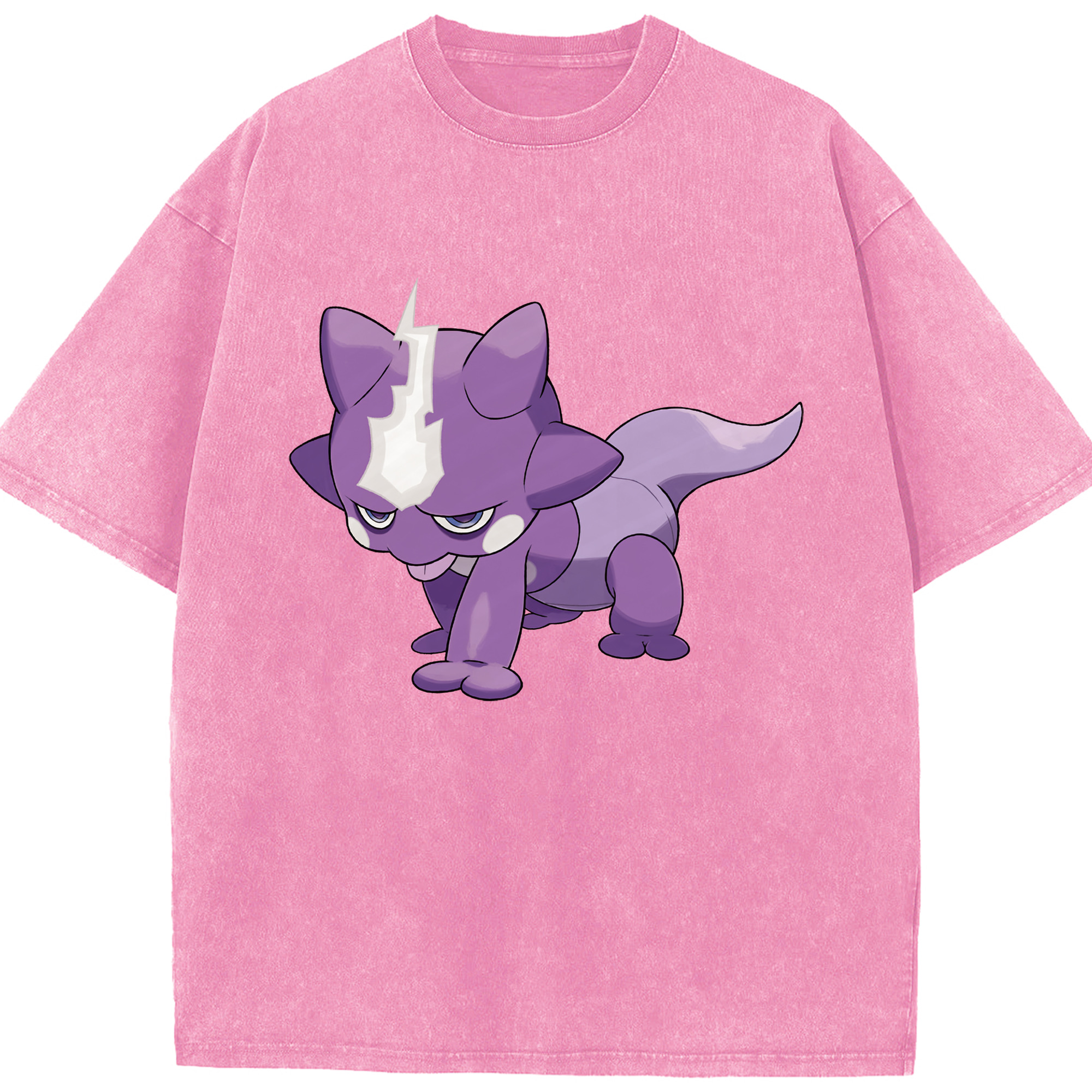 （画像用） ポケットモンスター Pokémon 綿100% ヴィンテージ風 半袖Tシャツ（フロントプリント）